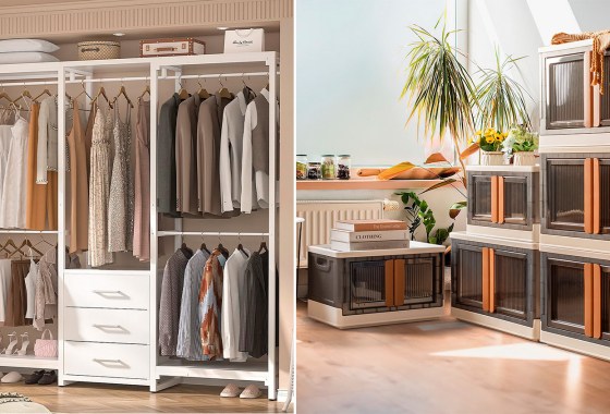 Portable closets are up to 70% off at Walmart right now