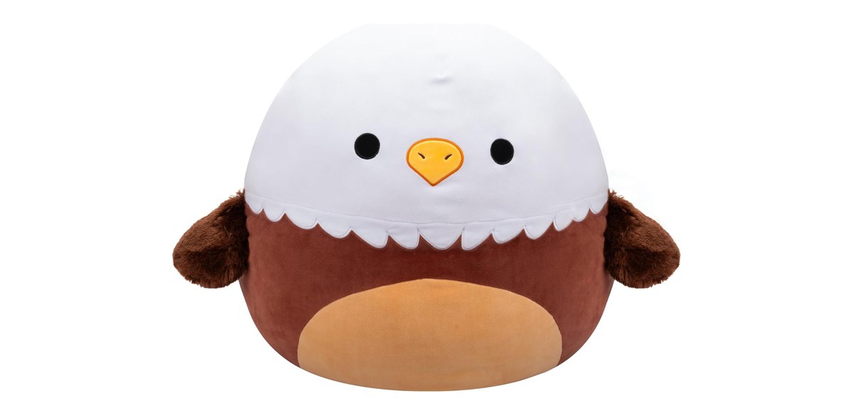 Squishmallows Original 20-Inch Edward Bald Eagle Squishmallows Original 20-Inch Edward Bald Eagle