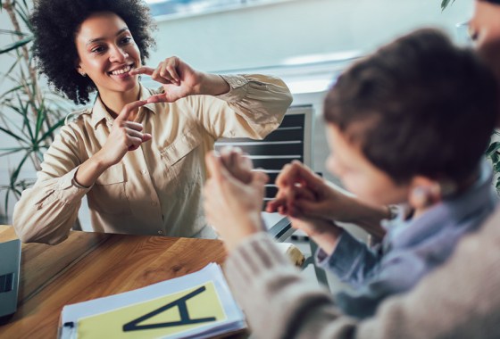 Best sign language flash cards