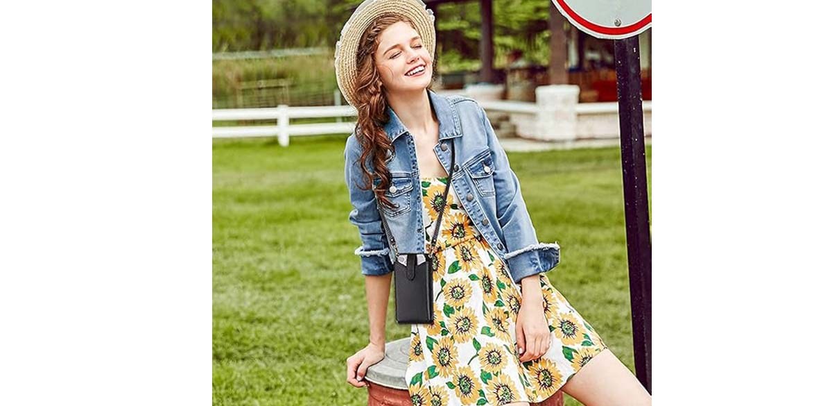 Peacocktion Small Crossbody Cell Phone Purse