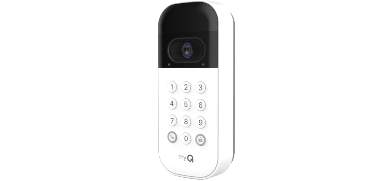 Chamberlain myQ Smart Garage Door Video Keypad Chamberlain myQ Smart Garage Door Video Keypad