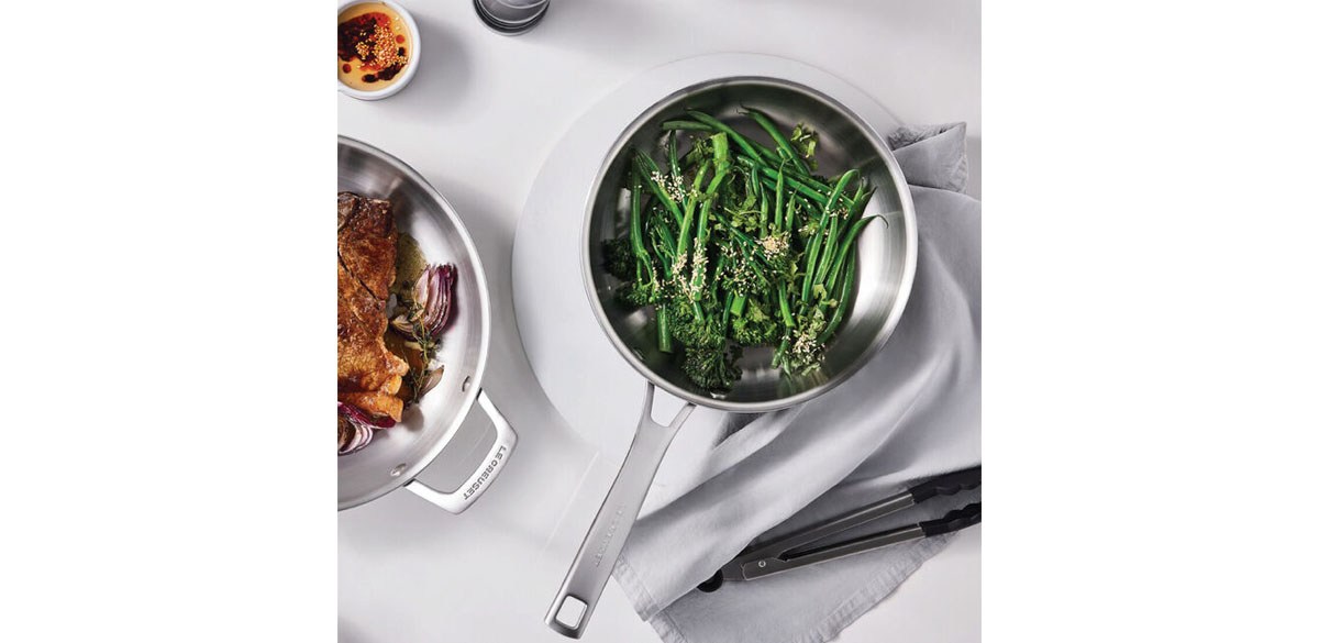 Le Creuset-Essential Stainless Steel Frying Pan