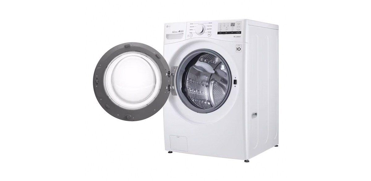 LG 4.5-cu ft High-Efficiency Stackable Front-Load Washer LG 4.5-cu ft High-Efficiency Stackable Front-Load Washer