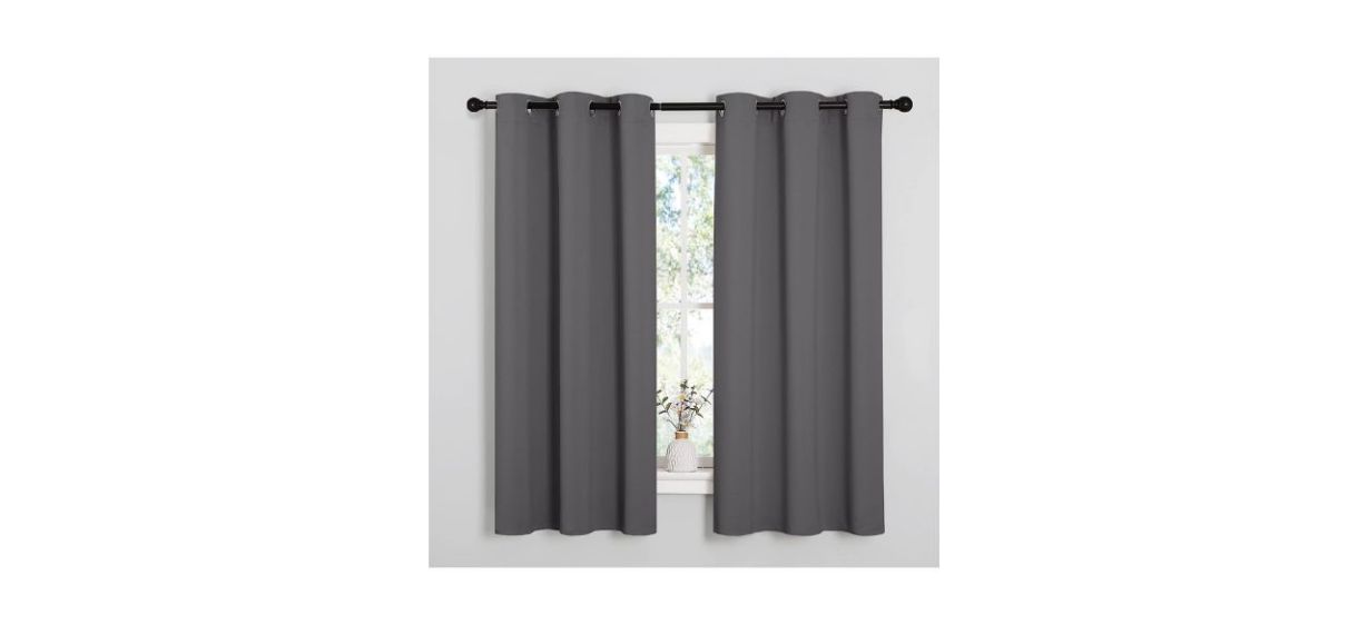 Nicetown Thermal Insulated Curtains in gray