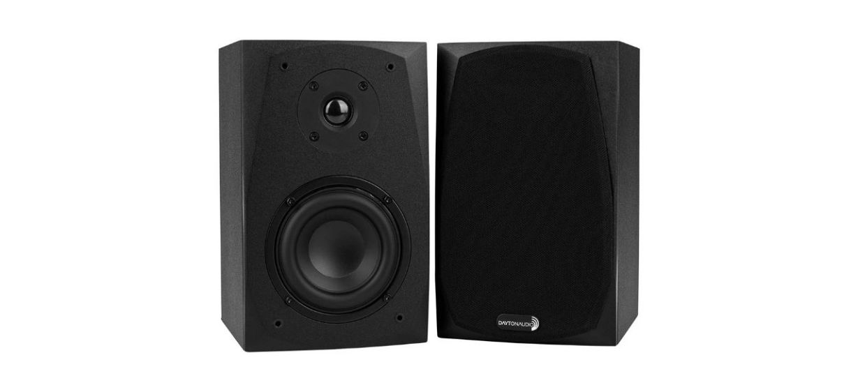 Best Dayton Audio MK402X4 Inch Two-Way Bookshelf Speakers