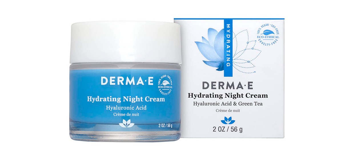 Best Derma-E Hydrating Night Cream with Hyaluronic Acid
