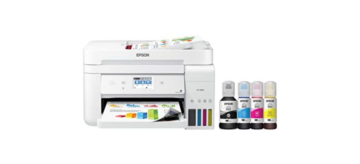 Best Epson EcoTank ET-4760 Wireless Color All-in-One