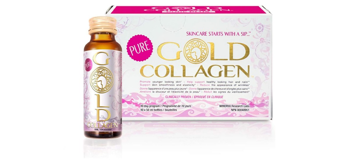 Gold Collagen Marine Collagen Peptides Drink