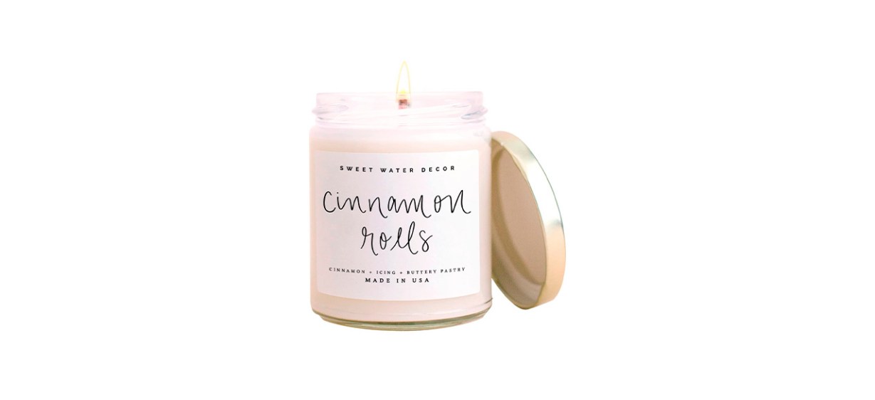 Best Sweet Water Decor Cinnamon Roll Candle Best Sweet Water Decor Cinnamon Roll Candle