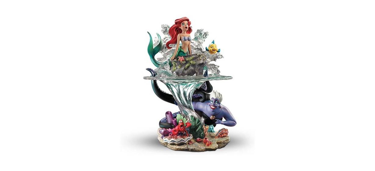 Bradford Exchange Disney “The Little Mermaid” Part of Her World Ariel Sculpture