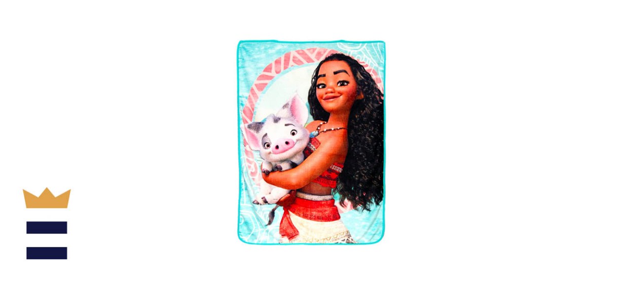 Disney's Moana, &quot;Voyagers&quot; Micro Raschel Throw Blanket