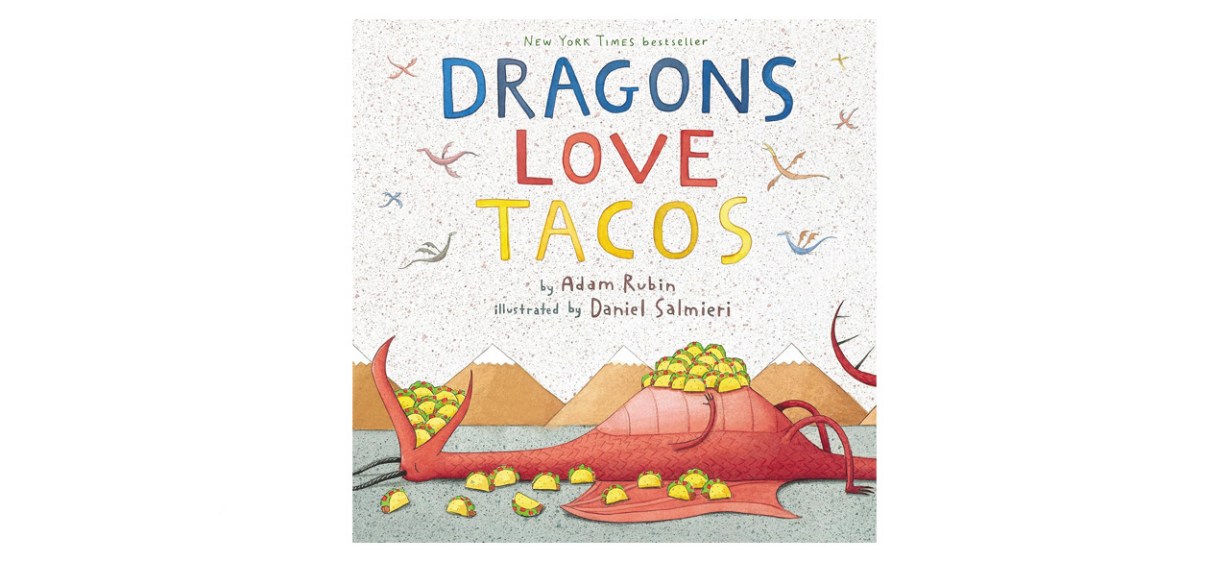 Best Dragons Love Tacos Hardcover Picture Book