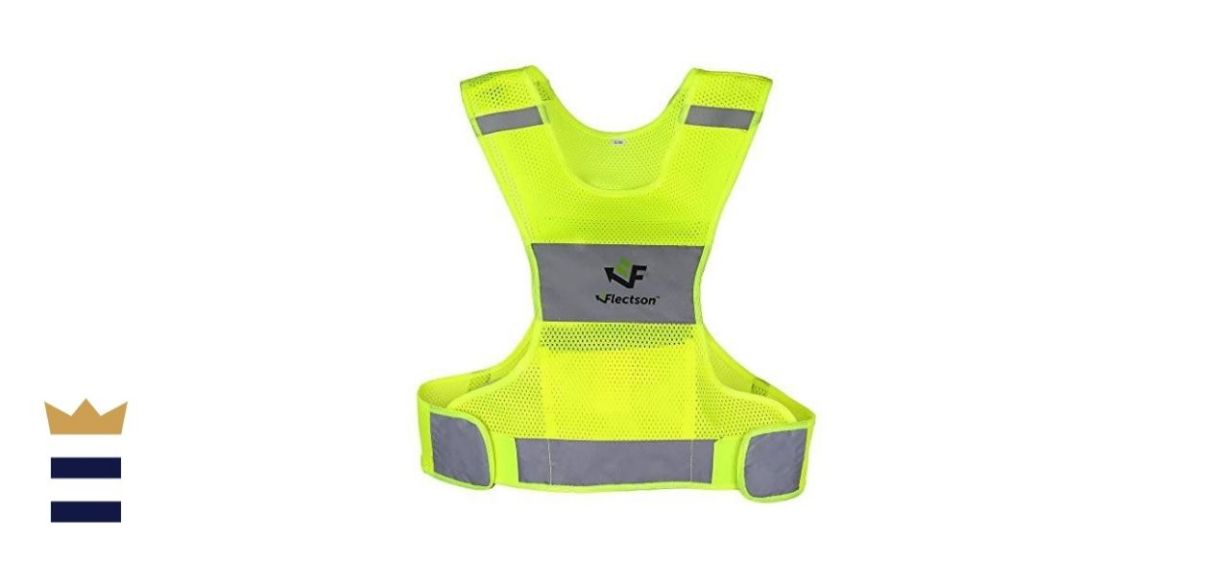 Flectson Reflective Vest for Running or Cycling