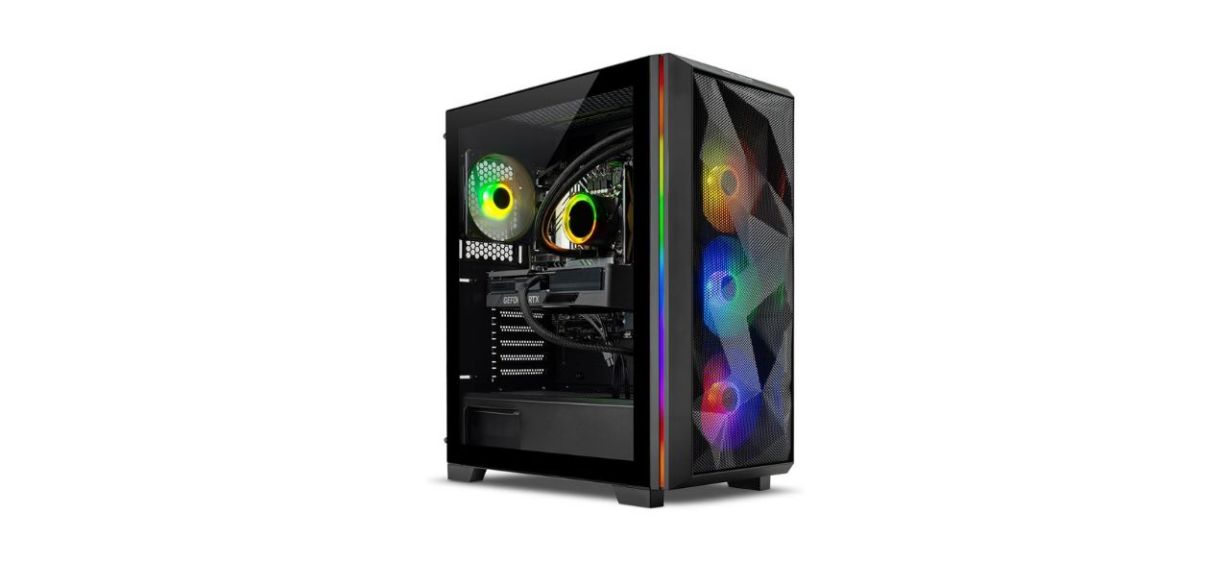 Skytech Chronos Gaming PC on white background