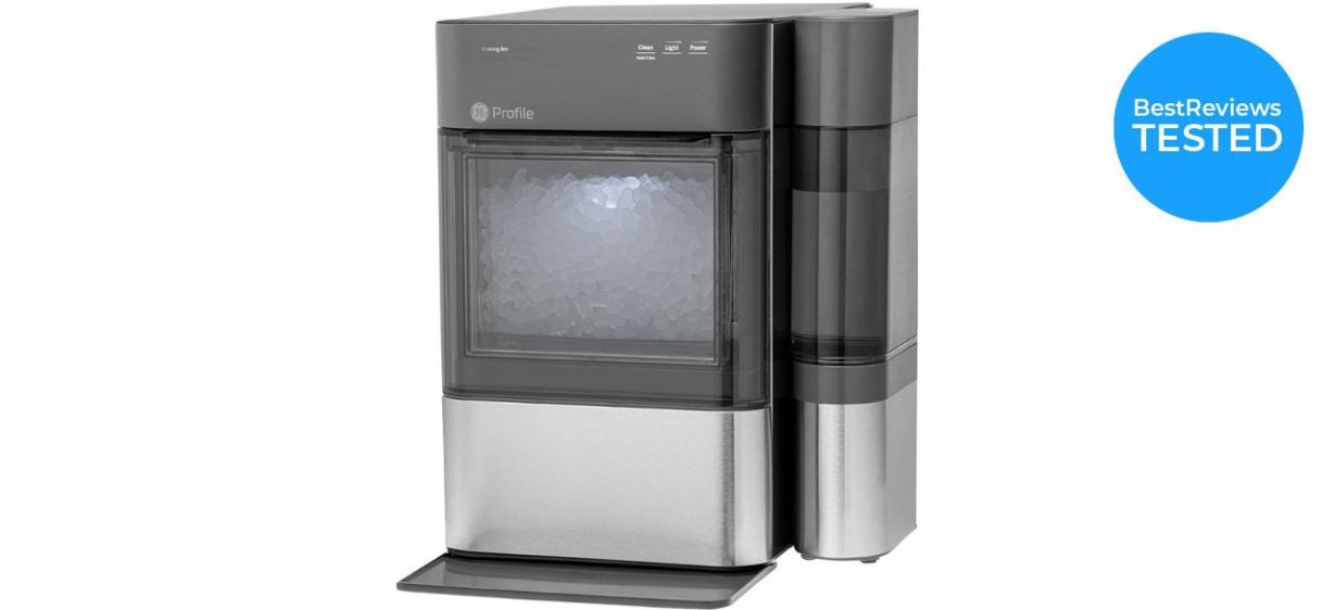 GE Profile Opal 2.0 Countertop Nugget Ice Maker on white background GE Profile Opal 2.0 Countertop Nugget Ice Maker on white background