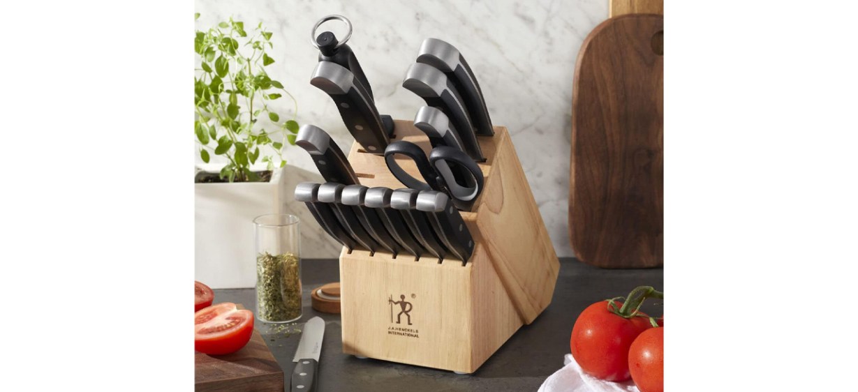 Best HENCKELS Premium Quality Knife Set with Block
