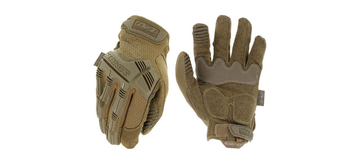Mechanix Wear M-Pact Coyote Tactical Work Gloves