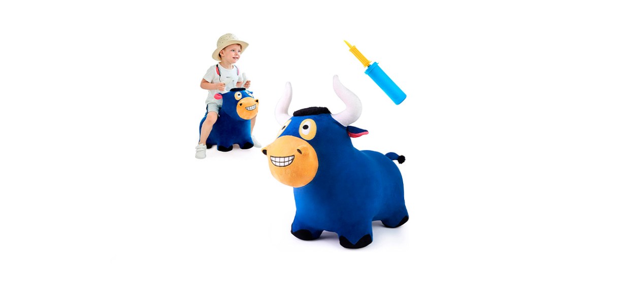 iPlay, iLearn Bouncy Pals Bull Hopper Toy iPlay, iLearn Bouncy Pals Bull Hopper Toy