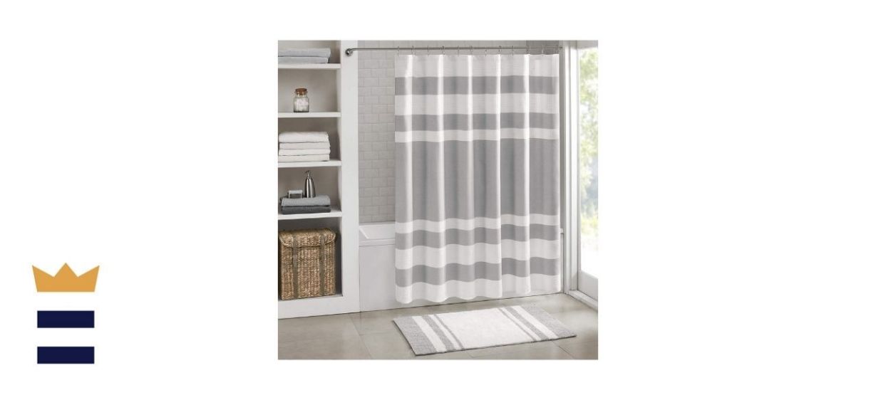 Madison Park Spa Waffle Shower Curtain