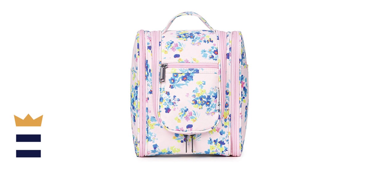 Narwey Hanging Cosmetic Organizer in Pink Flower