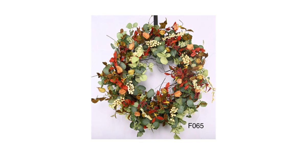 Handcrafted Eucalyptus Berry Wreath