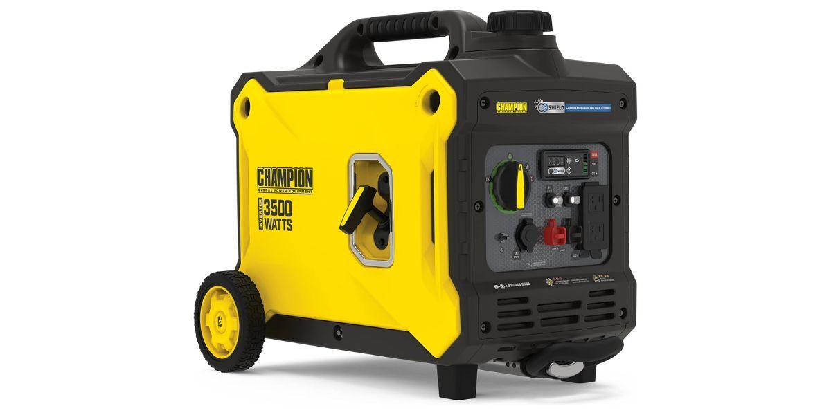 black and yellow generator on white background black and yellow generator on white background
