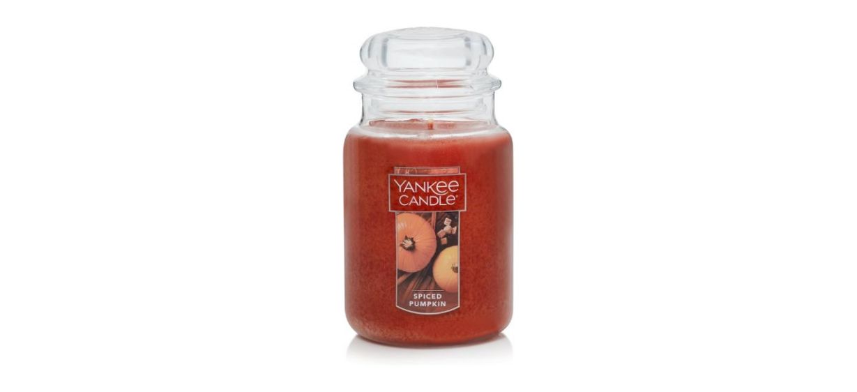 Yankee Candle Spiced Pumpkin Scented Candle