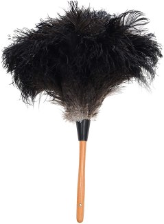 Royal Duster Black Ostrich Feather Duster