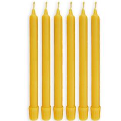 BCandle 100% Pure Beeswax Taper Candles