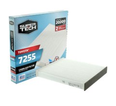 SuperTech Cabin Air Filter 7255, Replacement Air/dust Filter for Toyota