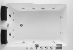 Empava Acrylic Alcove 71" Whirlpool Bathtub