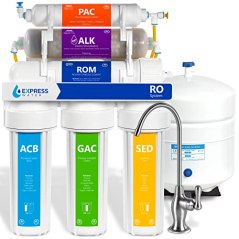 EXPRESS WATER Alkaline Reverse Osmosis Water Filtration System