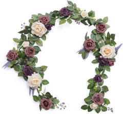 Ling's Moment Handcrafted Artificial Rose Garland