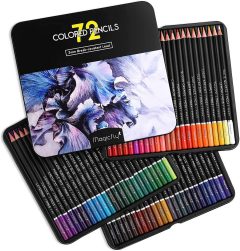Magicfly Set of 72 Colored Pencils