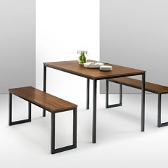 Zinus Modern Studio Collection Soho Dining Table 3-Piece Set