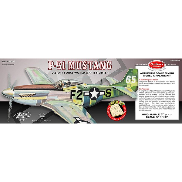 Guillow P-51 Mustang