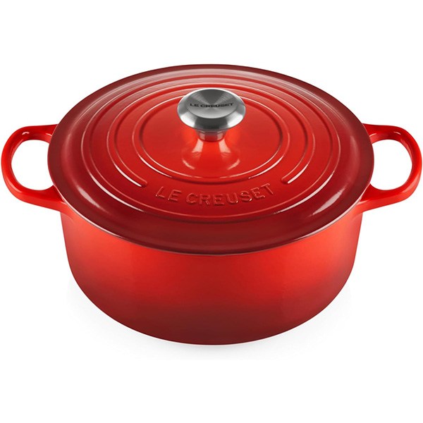 Le Creuset  Enameled Cast Iron Signature Round Dutch Oven, 5.5