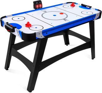 Best Choice Products 58in Mid-Size Arcade Style Air Hockey Table