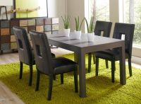CORT Furniture Outlet Dorian Dining Table with 4 Archstone Chairs