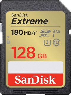 SanDisk 128GB Extreme SDXC UHS-I Memory Card