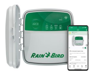 Rain Bird ARC8 App-Based Indoor/Outdoor Smart WiFi Irrigation Sprinkler Timer