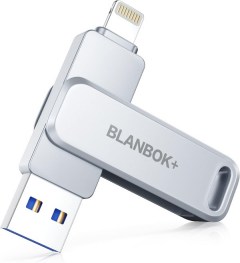 BlankBok+ Photo Stick USB Memory Thumb Drive for iPhone