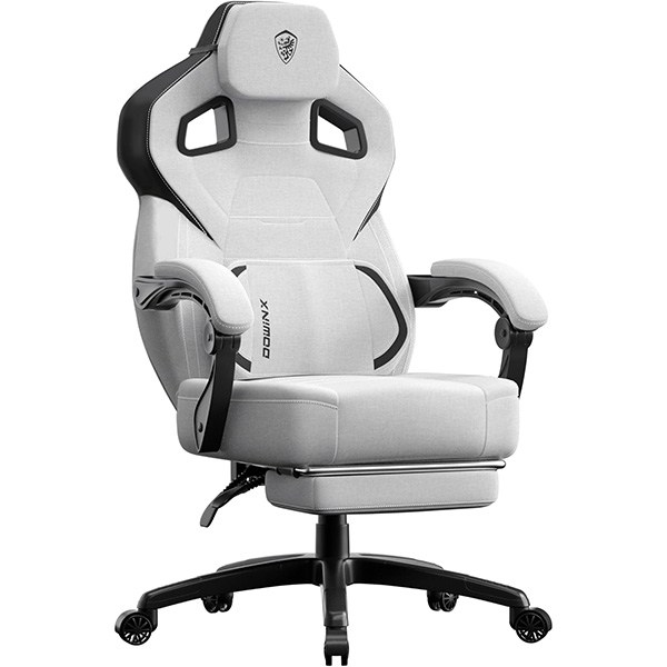 Dowinx Fabric Gaming Chair with Footrest
