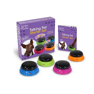 Hunger for Words Talking Pet Starter Set Dog Toy