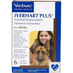 Virbac Iverhart Plus Chewable Tablet