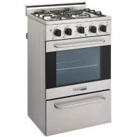 Prestige 19.5" 4 burner 1.6 cu. ft. Freestanding Gas Range