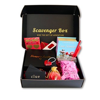 Scavenger Box Romantic Scavenger Hunt Kit