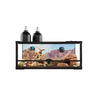Thrive Front Double Door Opening Reptile Terrarium Desert Essentials Kit