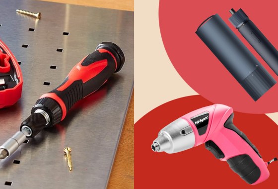 An electric screwdriver is the unsung hero of home tools