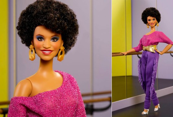 Mattel just released a Debbie Allen Barbie in her ‘80s ‘Fame’ wear